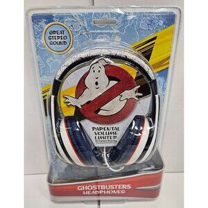Ghostbusters Kids Headphones, Wired 3.5mm Over The Ear with Volume Control